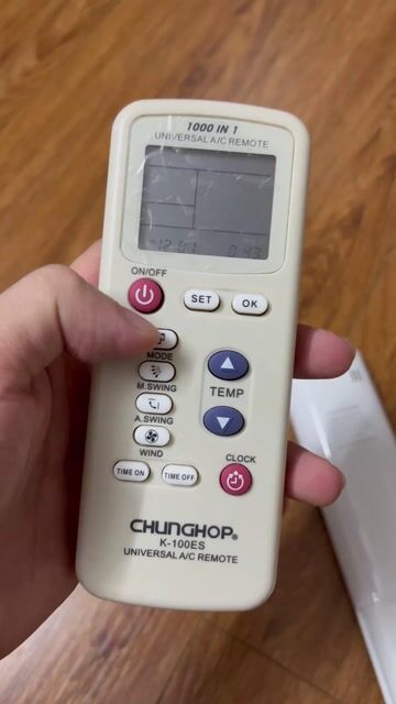 Điều khiển điều hòa đa năng CHUNGHOP K-100ES . Mua bán Máy lạnh, điều hoà tại Quận Đống Đa Hà Nội được đăng bởi Duy Anh hình 1