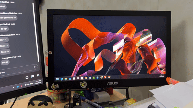 Màn hình Asus MB169B+ 15.6 inch. Mua bán Phụ kiện (Màn hình, Chuột...) tại Huyện Cần Giuộc Long An được đăng bởi Lê Thành Đạt hình 1