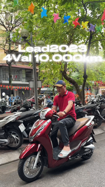 Honda Lead 4Val 2023 Đỏ Premium cao cấp 29G2. Mua bán Xe máy tại Quận Ba Đình Hà Nội được đăng bởi Xe Máy Nam Thi hình 1