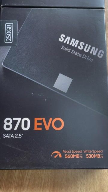 SSD 250gb Samsung 870evo mới. Mua bán Linh kiện (RAM, Card...) tại Huyện Thạch Thất Hà Nội được đăng bởi Máy Tính Toàn Thắng hình 1