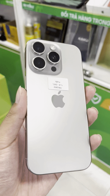 Apple iPhone 16 Pro 128GB Xám titan Likenew. Mua bán Điện thoại tại Quận Ngô Quyền Hải Phòng được đăng bởi lê thanh thuỷ hình 1