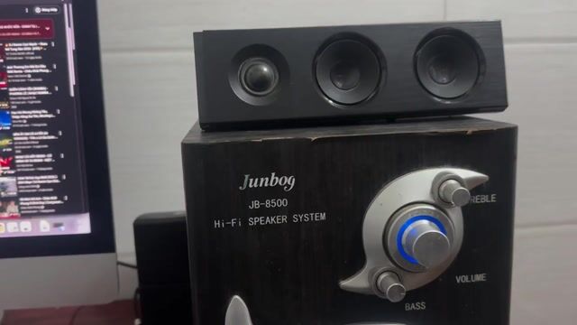 Loa vi tính Junbog JB-8500 Đen. Mua bán Tivi, Âm thanh tại Quận Ngô Quyền Hải Phòng được đăng bởi Cường hình 1