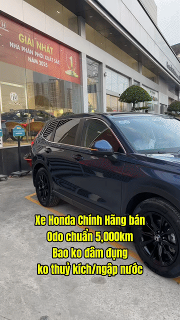 Honda CR-V Xanh.Xe bao check. zin mới 5.052 km. Mua bán Ô tô tại Quận Bình Thạnh Tp Hồ Chí Minh được đăng bởi Honda Chính Hãng Khu Vực Phía Nam hình 1