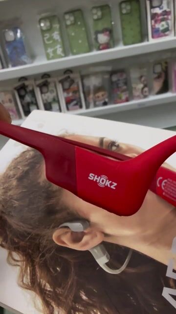 Cần bay Shokz S803 Tai nghe truyền xương Đỏ. Mua bán Tivi, Âm thanh tại Quận Ngô Quyền Hải Phòng được đăng bởi Đức hình 1