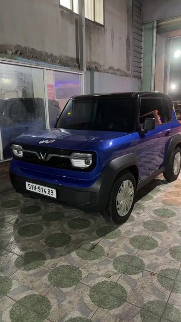 VinFast VF3 Xanh dương 3000 km. Mua bán Ô tô tại Huyện Cai Lậy Tiền Giang được đăng bởi ATy hình 1