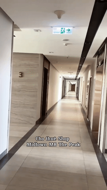 Cho thuê Văn phòng, Mặt bằng kinh doanh Midtown Phú Mỹ Hưng Quận 7 Tp Hồ Chí Minh diện tích 112 m² giá 30 triệu/tháng