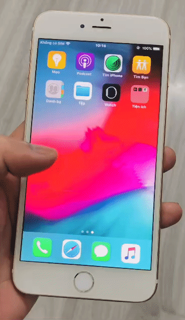 Apple iPhone 6s Plus Vàng Đã sử dụng. Mua bán Điện thoại tại Huyện Chợ Gạo Tiền Giang được đăng bởi Nguyễn khắc Huy  hình 1