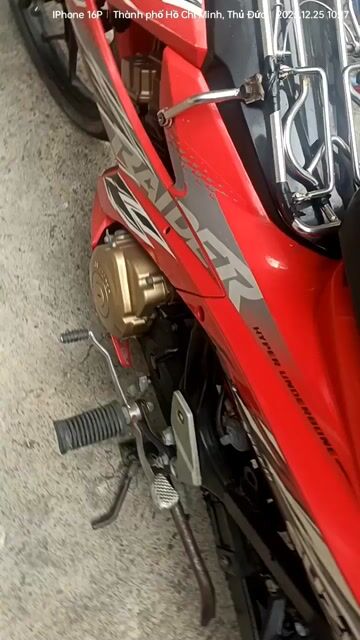 Suzuki Raider 150 2014 Đỏ. Mua bán Xe máy tại Thành phố Thủ Đức Tp Hồ Chí Minh được đăng bởi Trọng hình 1