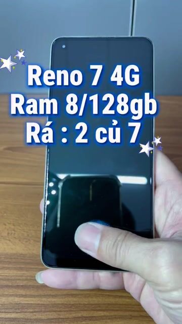 OPPO Reno 7 128GB Trắng. Mua bán Điện thoại tại Quận 4 Tp Hồ Chí Minh được đăng bởi Tuấn hình 1