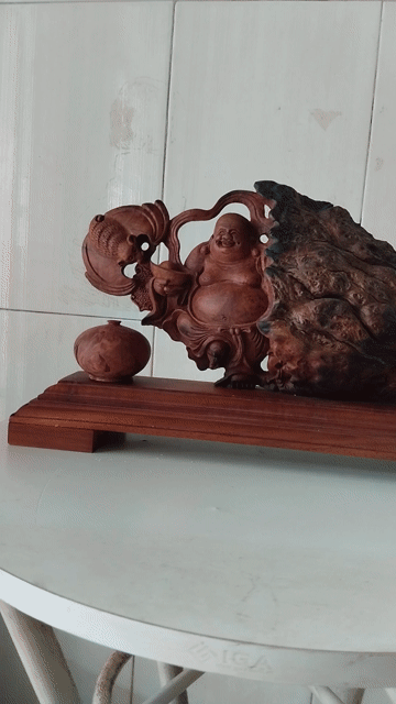 Tranh gỗ trang trí 40x20x10cm màu Nâu. Mua bán Cây cảnh, đồ trang trí tại Thị xã Gò Công Tiền Giang được đăng bởi anh tuấn hình 1