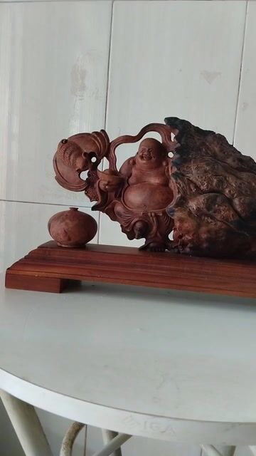 Tranh gỗ trang trí 40x20x10cm màu Nâu. Mua bán Cây cảnh, đồ trang trí tại Thị xã Gò Công Tiền Giang được đăng bởi anh tuấn hình 1
