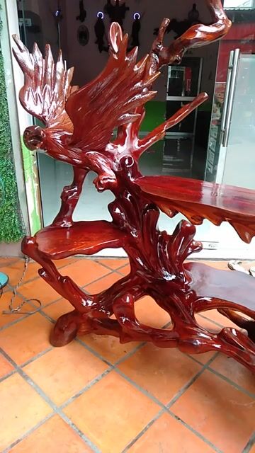 Kệ tivi Gỗ Nâu đỏ 2.2m Gốc cây. Mua bán Tủ, kệ gia đình tại Huyện Hóc Môn Tp Hồ Chí Minh được đăng bởi five star  hình 1