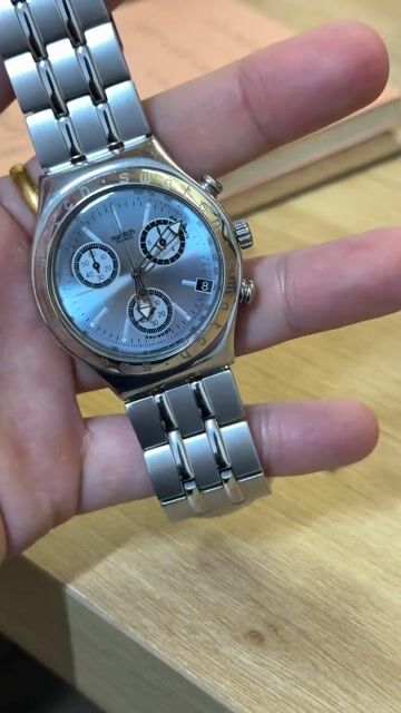 Đồng hồ Swatch Thụy Sĩ Chronograph size 40. Mua bán Đồng hồ tại Quận Bình Thạnh Tp Hồ Chí Minh được đăng bởi Nhuận hình 1