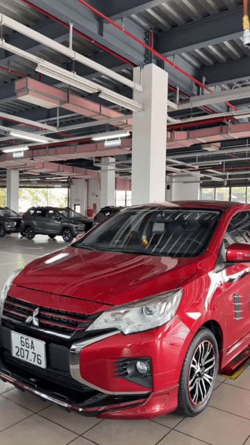Attrage CVT 2022 Đỏ 39.000 km, Xe Gia Đình Rất đẹp. Mua bán Ô tô tại Thành phố Thủ Đức Tp Hồ Chí Minh được đăng bởi Tú Tú Trinh hình 1