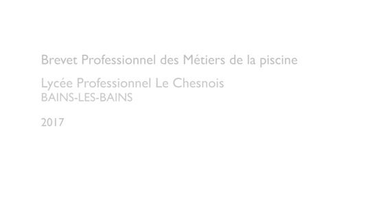 Métiers de la piscine