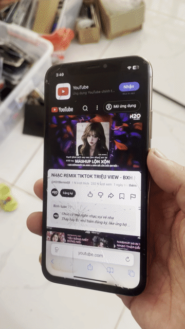 Apple iPhone XS 64GB Vàng Đã qua sử dụng. Mua bán Điện thoại tại Quận Bình Thuỷ Cần Thơ được đăng bởi Hường mobile hình 1