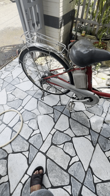 Xe đạp điện Trợ lực màu Đỏ. Mua bán Xe đạp tại Quận Ninh Kiều Cần Thơ được đăng bởi Duy Đông hình 1