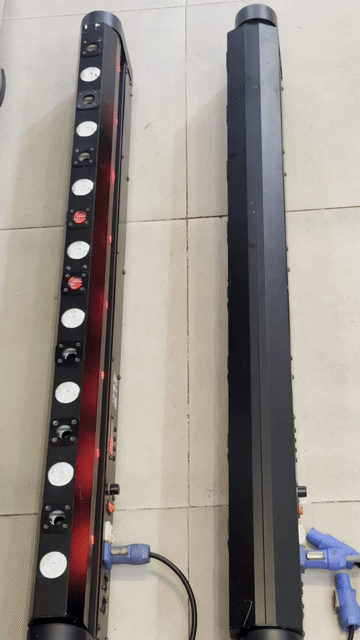 Đèn mành LED Laser Đen Vàng Đỏ Hiện đại. Mua bán Đèn tại Quận 11 Tp Hồ Chí Minh được đăng bởi Bách Khoa Audio hình 1