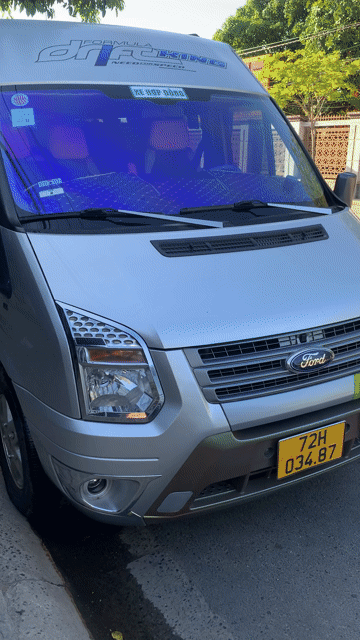 Ford Transit 16 chỗ màu Bạc. Mua bán Phương tiện khác tại Thành phố Bà Rịa Bà Rịa - Vũng Tàu được đăng bởi Thành Đạt hình 1