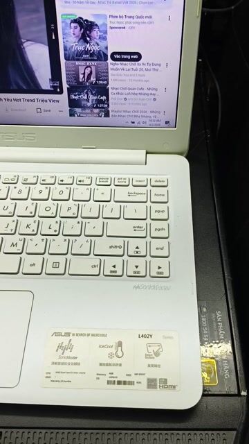 LAPTOP Asus mới đẹp giá rẻ. Mua bán Laptop tại Quận Bình Thạnh Tp Hồ Chí Minh được đăng bởi Vũ  hình 1