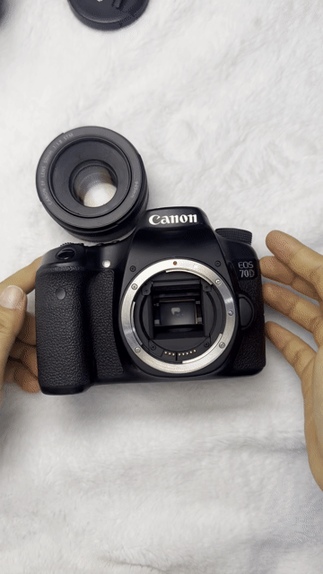 Máy ảnh Canon 70D Đã sử dụng. Mua bán Máy ảnh, Máy quay tại Quận 3 Tp Hồ Chí Minh được đăng bởi Lê Nhung hình 1