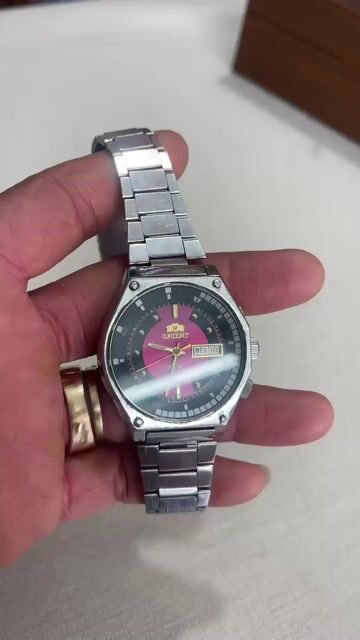 Orient SK Tự động Nhật Bản 1980 giao lưu.. Mua bán Đồng hồ tại Thành phố Dĩ An Bình Dương được đăng bởi SÔNG QUÊ  hình 1