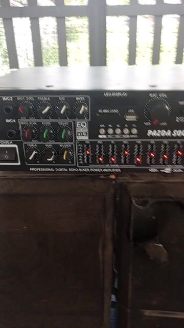 Amply PAZDA SOUND AV-326BT Mới 99%. Mua bán Tivi, Âm thanh tại Huyện Hóc Môn Tp Hồ Chí Minh được đăng bởi Vũ Tôn Thất hình 1