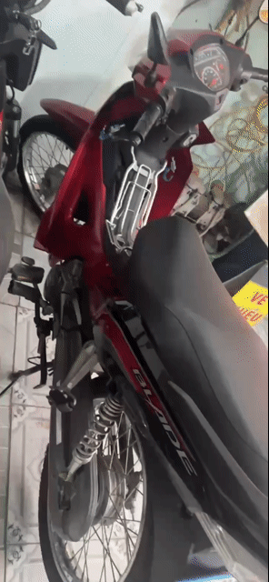 Honda Blade 2019 Đỏ đen. Mua bán Xe máy tại Thành phố Dĩ An Bình Dương được đăng bởi THẾ HÀO hình 1