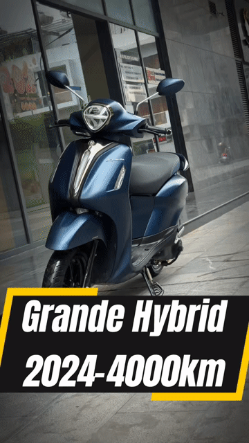 Grande Hybrid abs cao cấp đời mới 4000km HN. Mua bán Xe máy tại Quận Ba Đình Hà Nội được đăng bởi Xe Máy Nam Thi hình 1