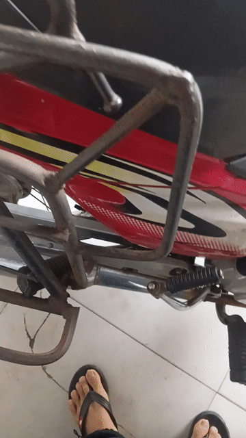 Honda Wave Alpha màu Đỏ. Mua bán Xe máy tại Huyện Thanh Oai Hà Nội được đăng bởi Đỗ Xuân Thành hình 1