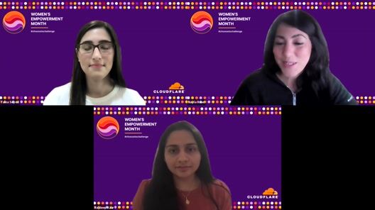 Thumbnail image for video "Women's Empowerment Month: Career Paths to Cloudflare"