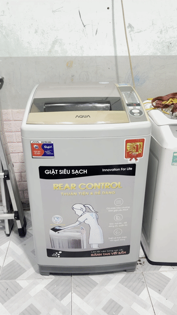 Bán máy giặt Aqua 8kg hàng lướt đẹp. Mua bán Máy giặt tại Huyện Hòa Thành Tây Ninh được đăng bởi Quốc Hoàng hình 1