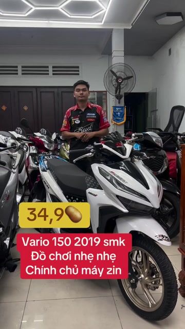 Vario 150 2019 smk chính chủ máy zin. Mua bán Xe máy tại Thành phố Thủ Đức Tp Hồ Chí Minh được đăng bởi Lê Hạnh hình 1