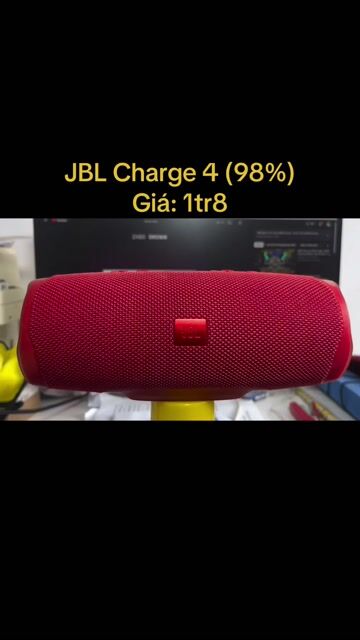 Loa Bluetooth JBL Charge 4 Đỏ. Mua bán Tivi, Âm thanh tại Quận Ngũ Hành Sơn Đà Nẵng được đăng bởi Japan DM Shop hình 1