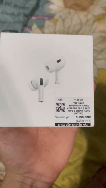 Tai nghe Apple AirPods Pro 2 Trắng. Mua bán Tivi, Âm thanh tại Huyện Duy Xuyên Quảng Nam được đăng bởi Lê Công Huy hình 1