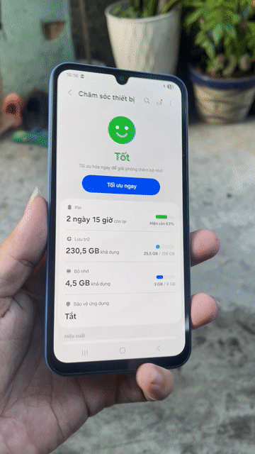 Samsung Galaxy A15 8/256GB Xanh. Mua bán Điện thoại tại Quận 4 Tp Hồ Chí Minh được đăng bởi Quốc Đạt 888 hình 1