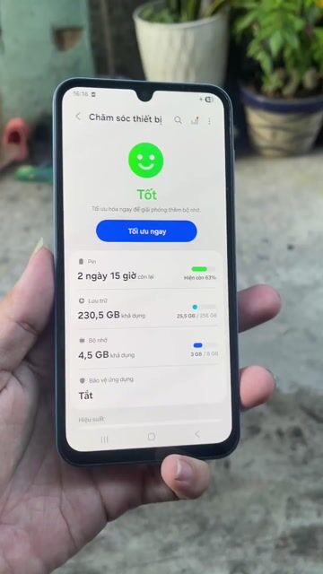 Samsung Galaxy A15 8/256GB Xanh. Mua bán Điện thoại tại Quận 4 Tp Hồ Chí Minh được đăng bởi Quốc Đạt 888 hình 1