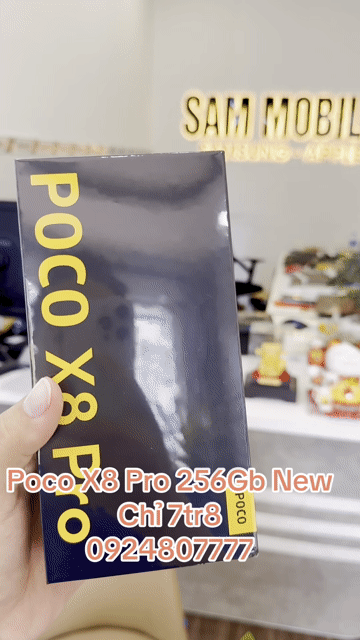 POCO X8 Pro 5G 256GB New Full Box. Mua bán Điện thoại tại Quận Ninh Kiều Cần Thơ được đăng bởi Hồ Quốc Thái hình 1