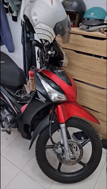 Honda Future mâm đúc đời 2019 màu Đỏ đen giá 22tr. Mua bán Xe máy tại Quận 12 Tp Hồ Chí Minh được đăng bởi Nguyễn nguyên Giáp hình 1