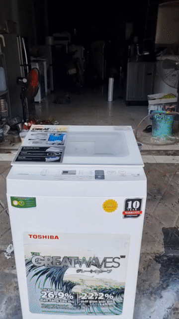 Máy giặt Toshiba 7kg Trắng. Mua bán Máy giặt tại Quận Bình Tân Tp Hồ Chí Minh được đăng bởi Điện Lạnh Q Bình Tân hình 1