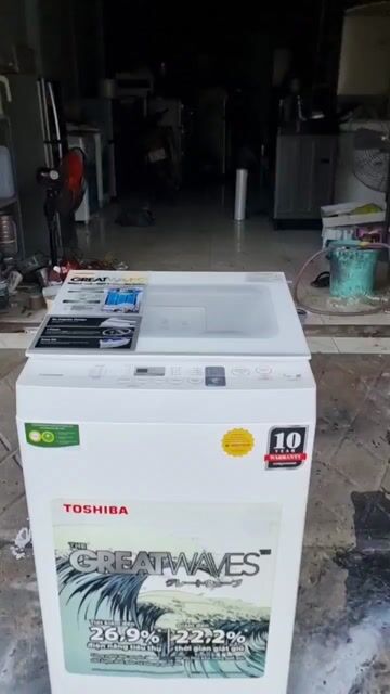 Máy giặt Toshiba 7kg Trắng. Mua bán Máy giặt tại Quận Bình Tân Tp Hồ Chí Minh được đăng bởi Điện Lạnh Q Bình Tân hình 1