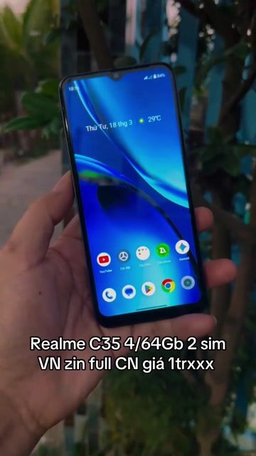 Realme C35 4GB/64GB 2 sim Vn full zin máy phụ ngon. Mua bán Điện thoại tại Thành phố Mỹ Tho Tiền Giang được đăng bởi LH Max Dilys hình 1