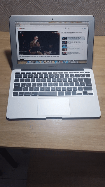Macbook air 11inh i5ram4ssd128GB Zin Fun Đẹp. Mua bán Laptop tại Quận 12 Tp Hồ Chí Minh được đăng bởi Thắng Trần hình 1