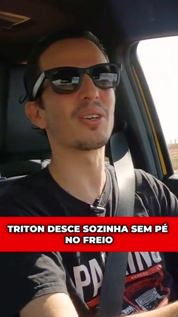Triton desce sozinha sem pé no freio