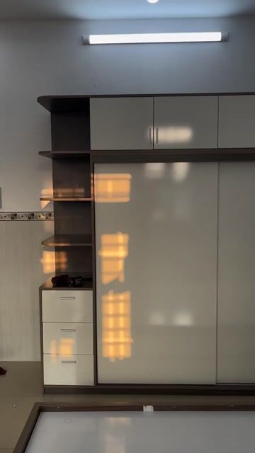 Tủ quần áo gỗ MDF 180x240x55cm. Mua bán Tủ, kệ gia đình tại Quận Bình Tân Tp Hồ Chí Minh được đăng bởi Nội Thất Quang Khải hình 1