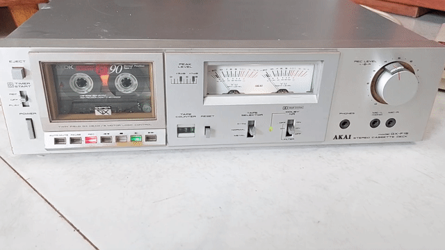 Đầu Cassette AKAI GX-F15 Bạc. Mua bán Tivi, Âm thanh tại Huyện Bình Chánh Tp Hồ Chí Minh được đăng bởi Le va loa amply bãi hình 1
