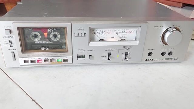 Đầu Cassette AKAI GX-F15 Bạc. Mua bán Tivi, Âm thanh tại Huyện Bình Chánh Tp Hồ Chí Minh được đăng bởi Le va loa amply bãi hình 1