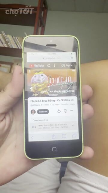 Apple iPhone 5C Xanh lá. Mua bán Điện thoại tại Quận Hải Châu Đà Nẵng được đăng bởi Bảo Trân hình 1