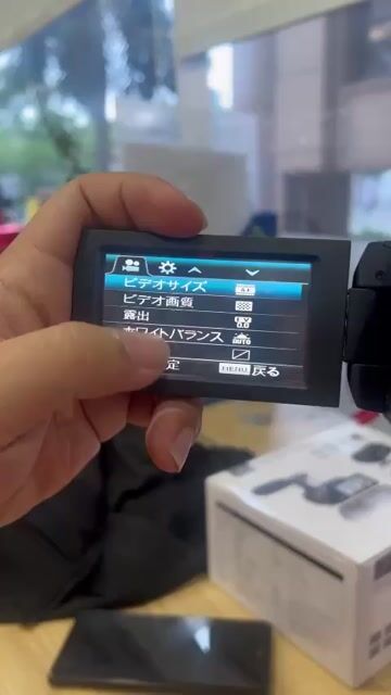 Máy quay handicam 4k - 120 fps mới fullboxx