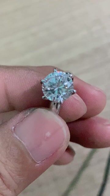Nhẫn nữ bạc 950 CZ 3ct. Mua bán Phụ kiện thời trang khác tại Thành phố Thủ Đức Tp Hồ Chí Minh được đăng bởi Hoàng hình 1